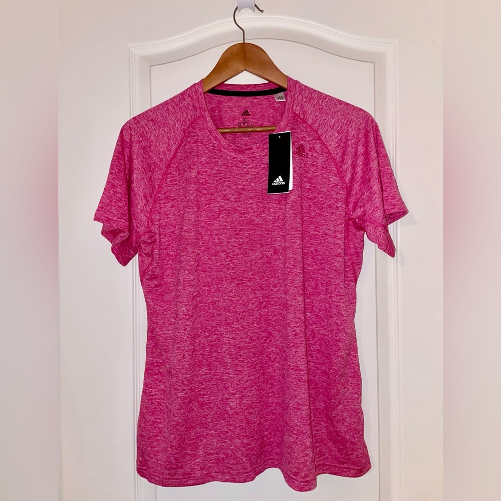 Adidas Athletic Shirt: NWT | Tech Prime 3S | Pink | XL